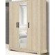 Armoire 3 portes alba 