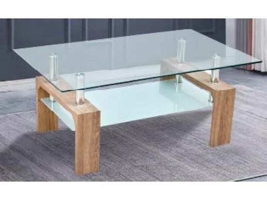 Table basse en verre CT-2702 